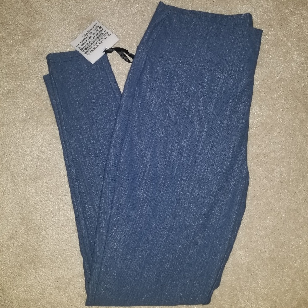 NWT AGNES & DORA XXL LIGHT BLUE KNIT JEGGINGS